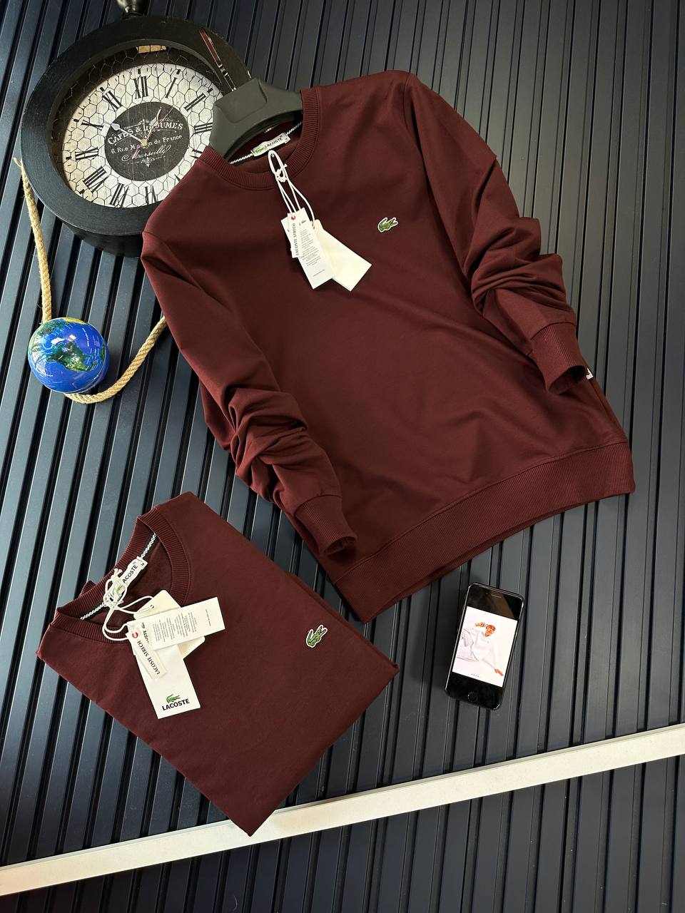 Lecosto 100% Cotton Fleece Winter Sweatshirt for Men | Round Neck, Full Sleeves, Warm & Stylish Sweatshirt