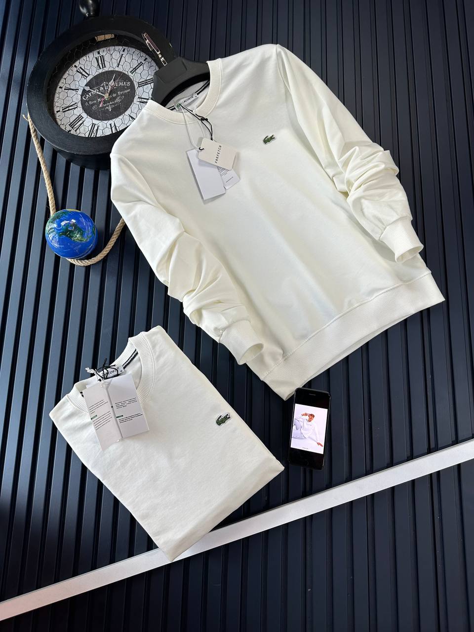 Lecosto 100% Cotton Fleece Winter Sweatshirt for Men | Round Neck, Full Sleeves, Warm & Stylish Sweatshirt