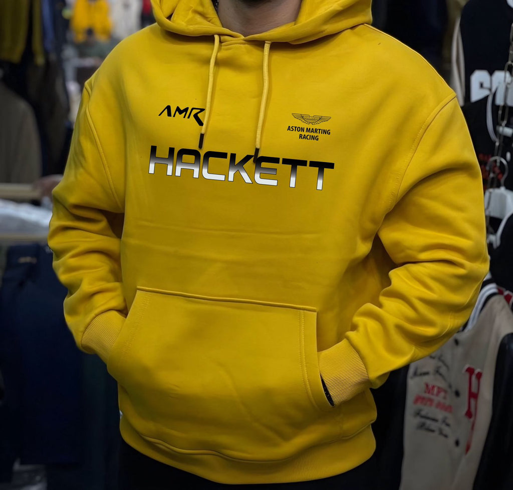 hackett Men’s Full Sleeve Cotton Fleece Hoodie Sweatshirt