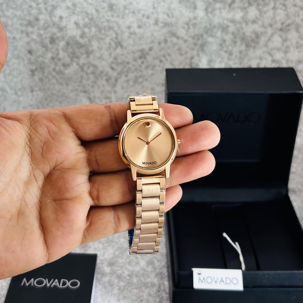 MOVADO Slim Edge Women’s Analog Watch – 7AA Premium Series (31mm)