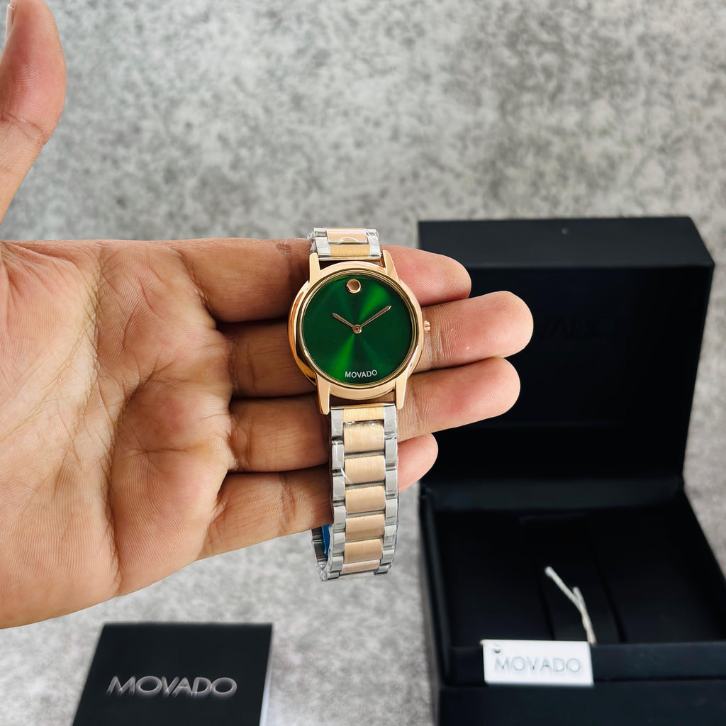 MOVADO Slim Edge Women’s Analog Watch – 7AA Premium Series (31mm)