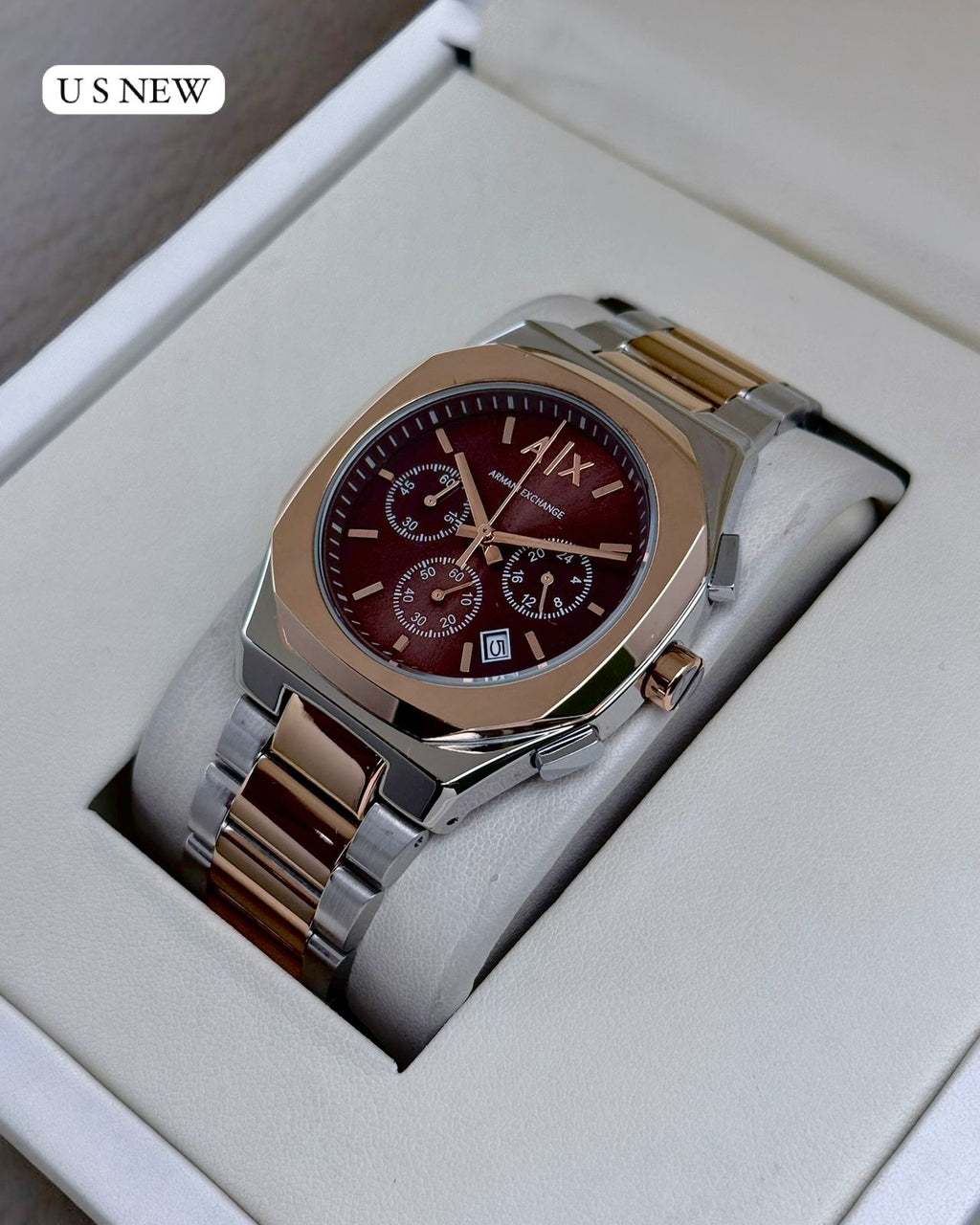 Armani Men’s Chronograph Analog Watch – 7AA Premium Collection