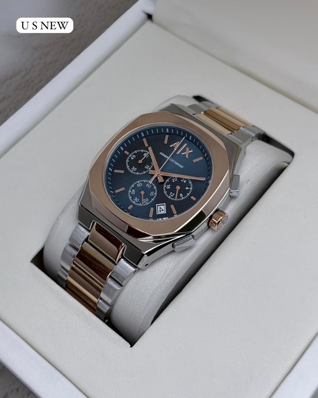Armani Men’s Chronograph Analog Watch – 7AA Premium Collection