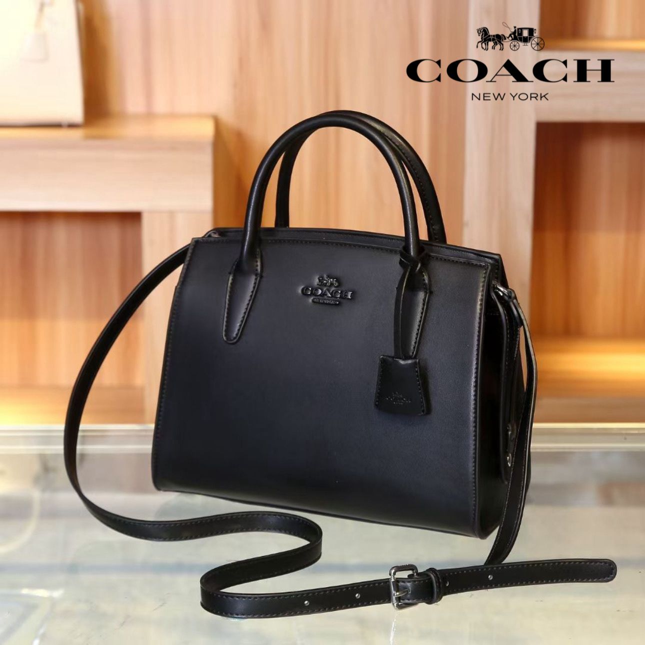 COACH Andrea Carryall Shoulder bags
