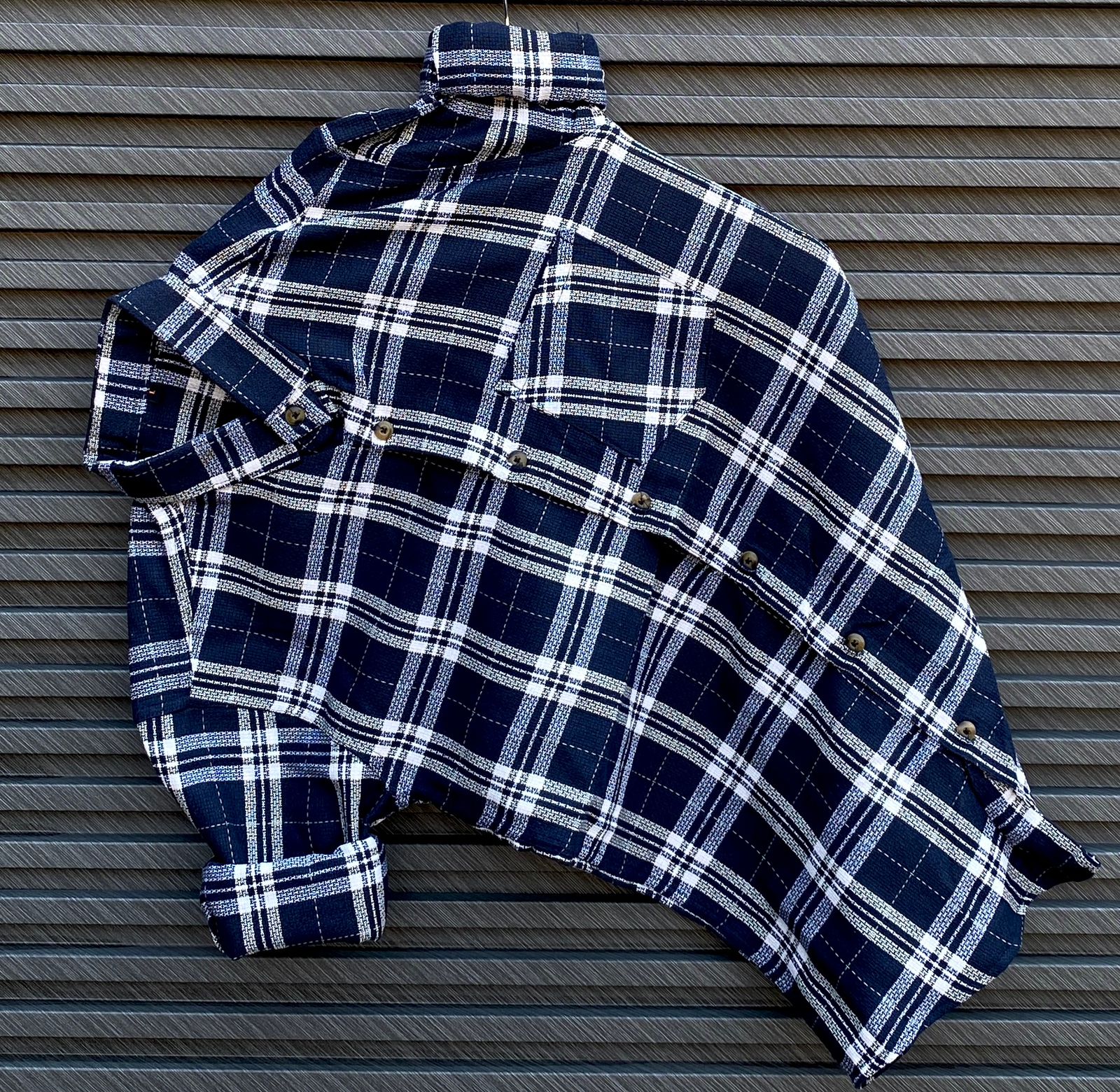 Men’s Imported Jute Shirt – Semi Winter Collection