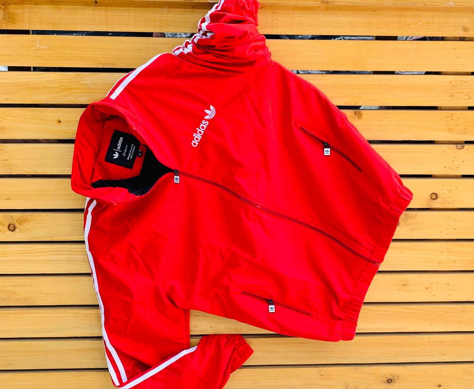 Adidas Men Windcheater Jacket – Waterproof & Windbreaker